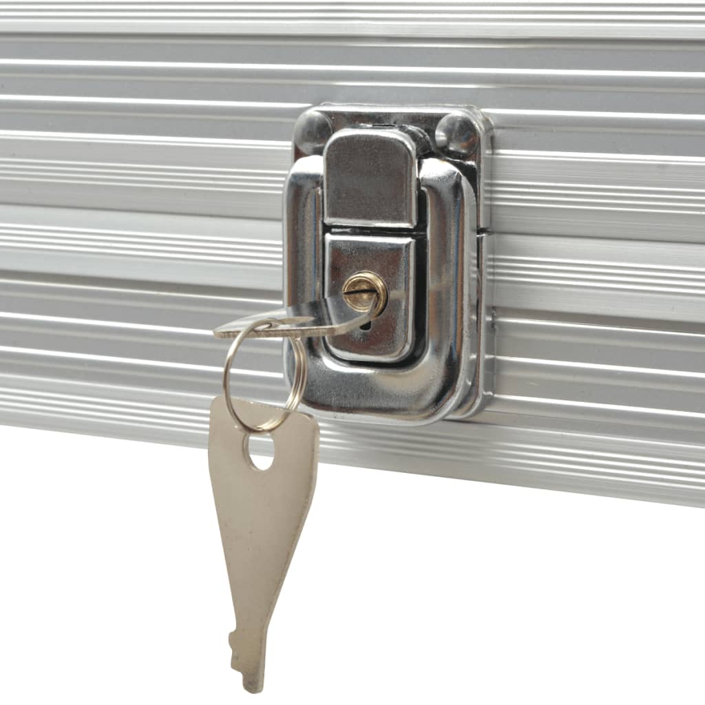 vidaXL Zestaw do gry w pokera 1000 żetonów laserowych, aluminium