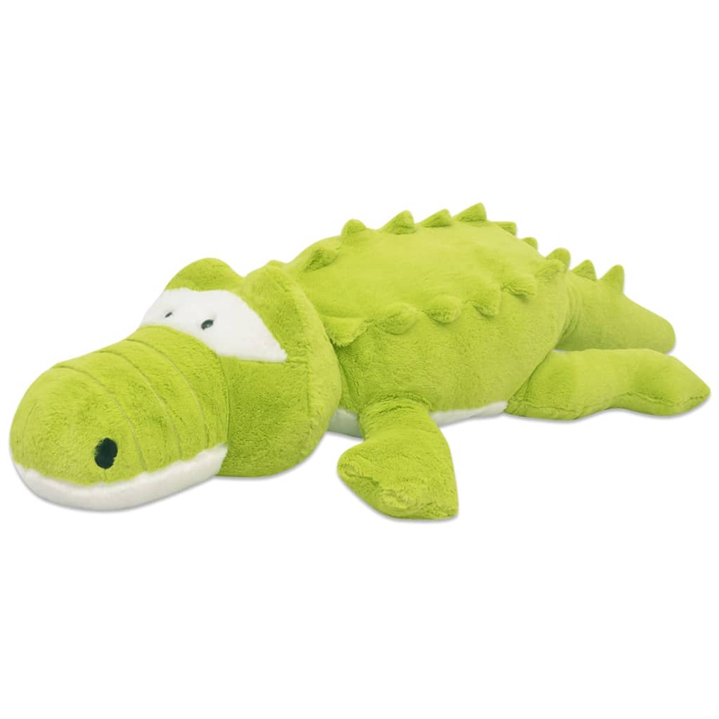 vidaXL Pluszowa maskotka krokodyl XXL, 100 cm