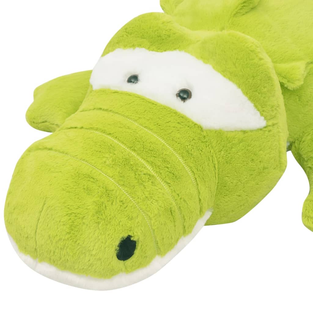 vidaXL Pluszowa maskotka krokodyl XXL, 100 cm
