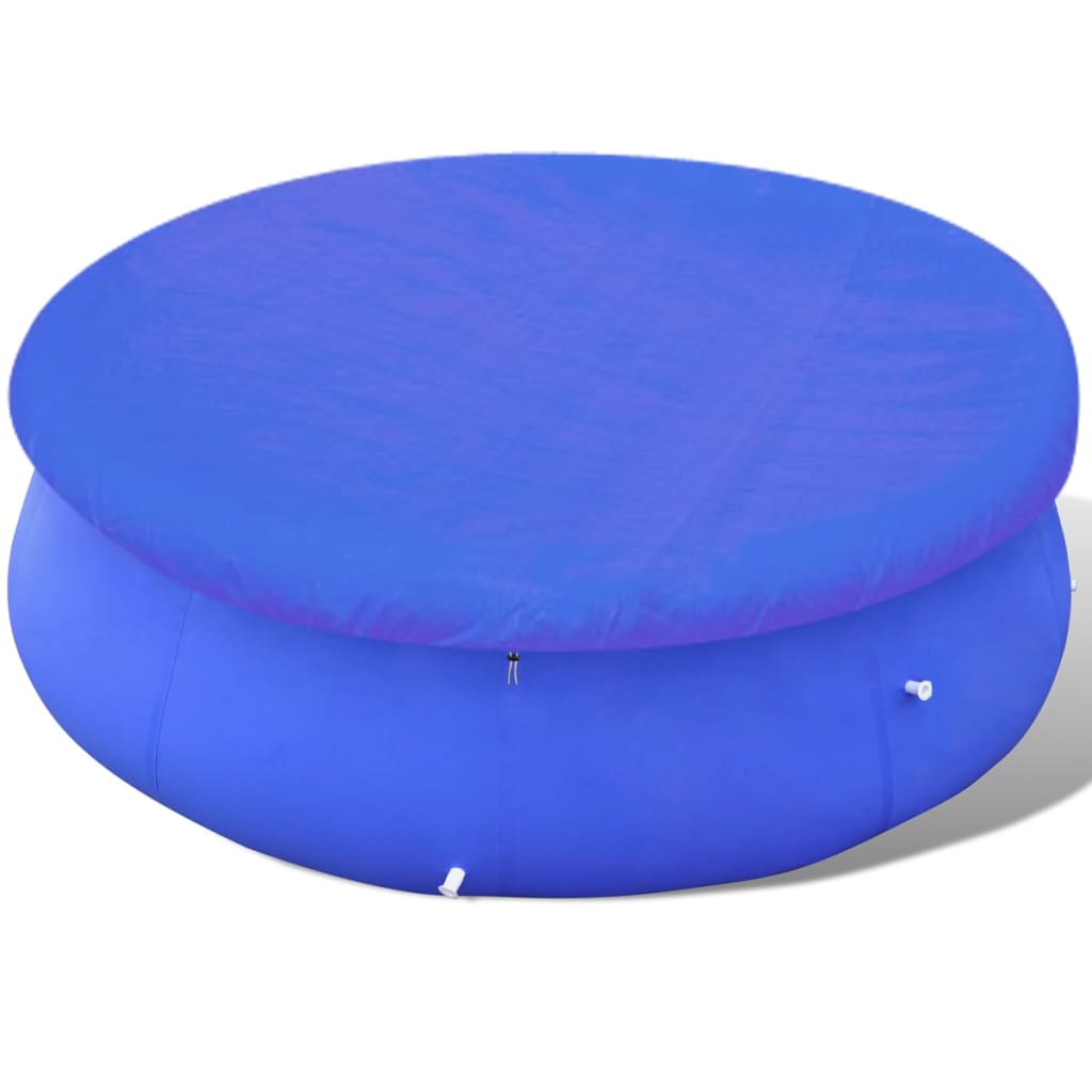 vidaXL Plandeka na basen, okrągła, PE, 460 cm, 90 g/m²