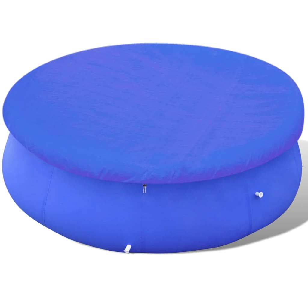 vidaXL Plandeka na basen, okrągła, PE, 540 cm, 90 g/m²