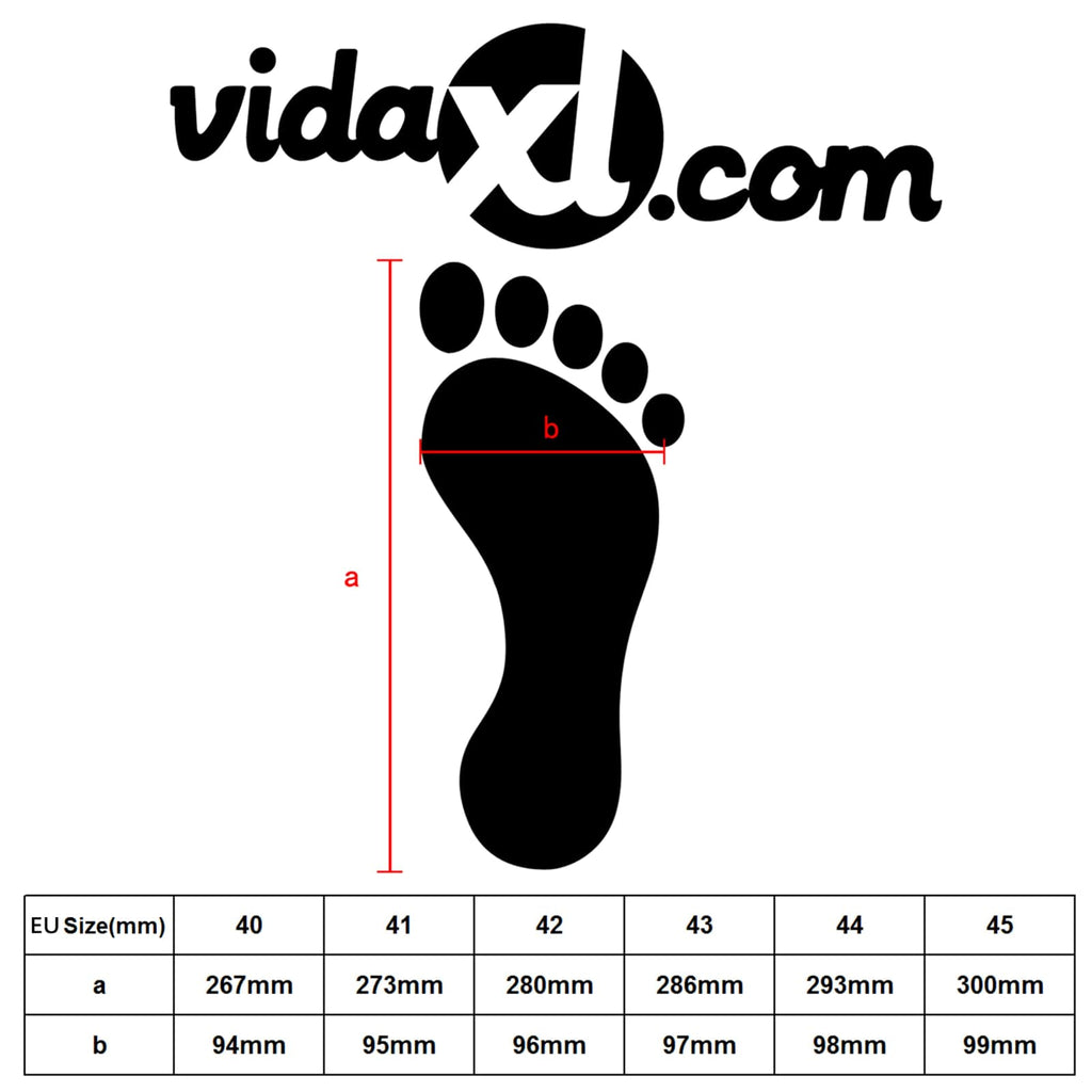 vidaXL Buty Brązowy 41 Sztuczna skóra