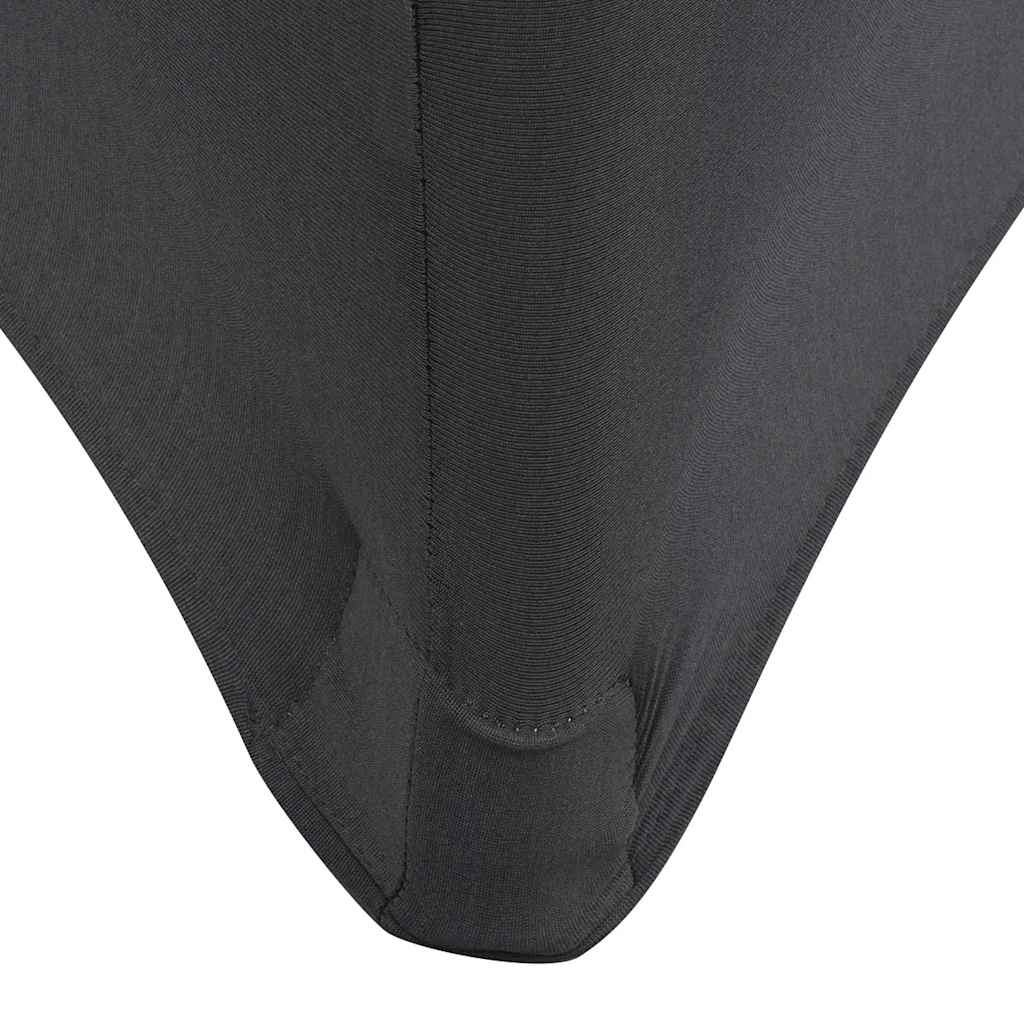 vidaXL Elastyczny pokrowiec na stół 183x76x74 cm, 2 szt., antracytowy (szary)
