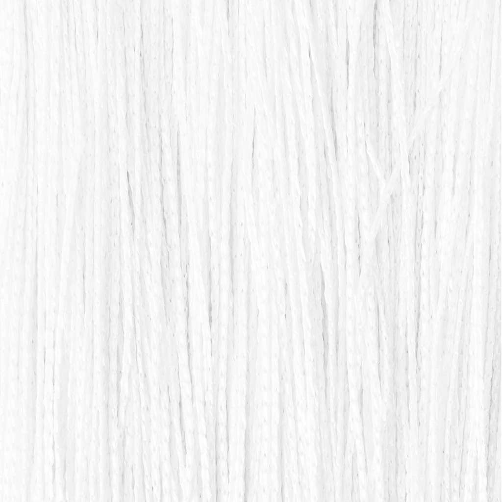 vidaXL Zasłony sznurkowe, 2 sztuki,  100 x 250 cm, białe