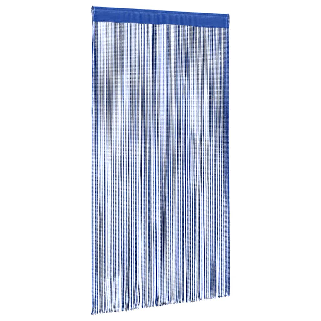 vidaXL Zasłony sznurkowe, 2 sztuki, 100 x 250 cm, niebieskie