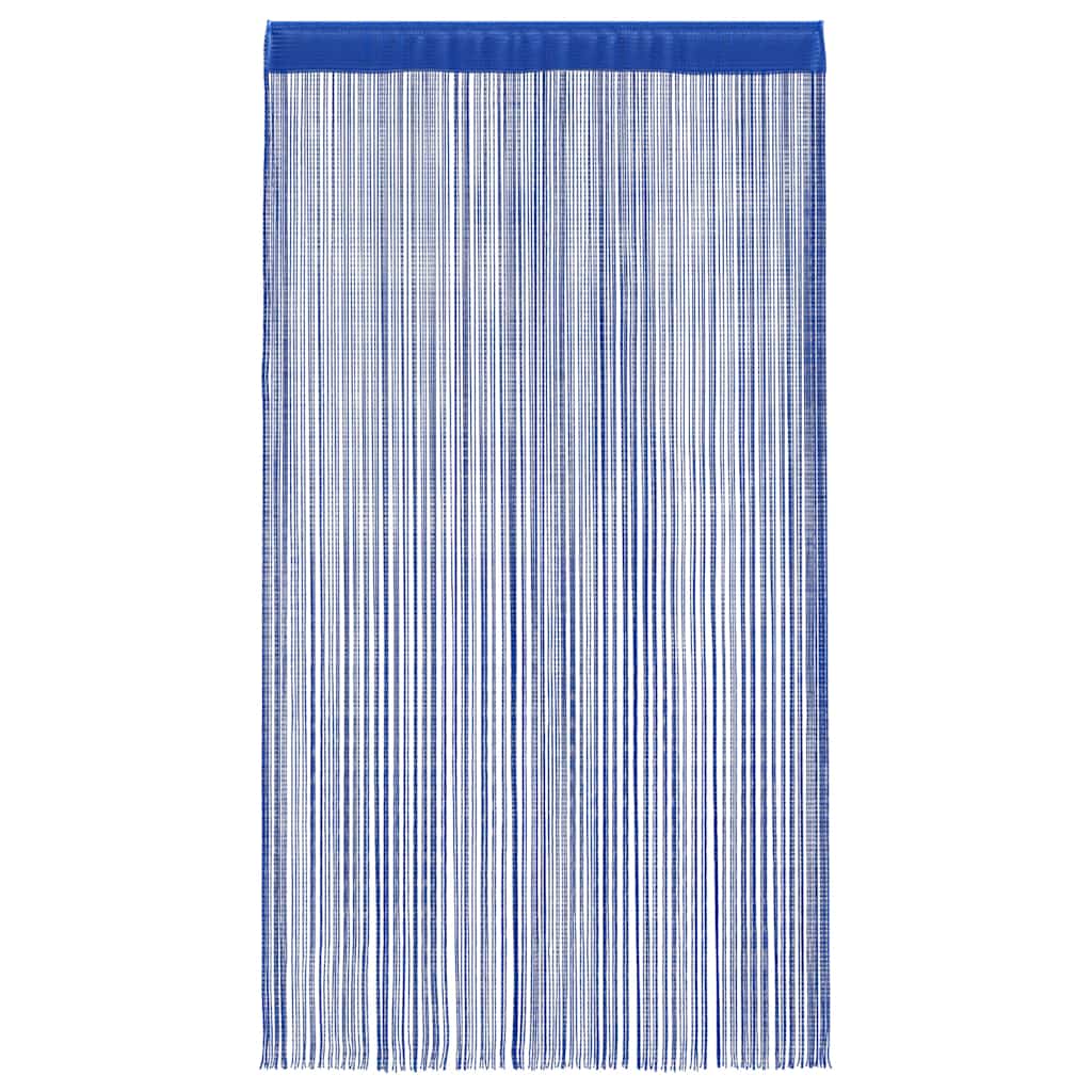 vidaXL Zasłony sznurkowe, 2 sztuki, 100 x 250 cm, niebieskie