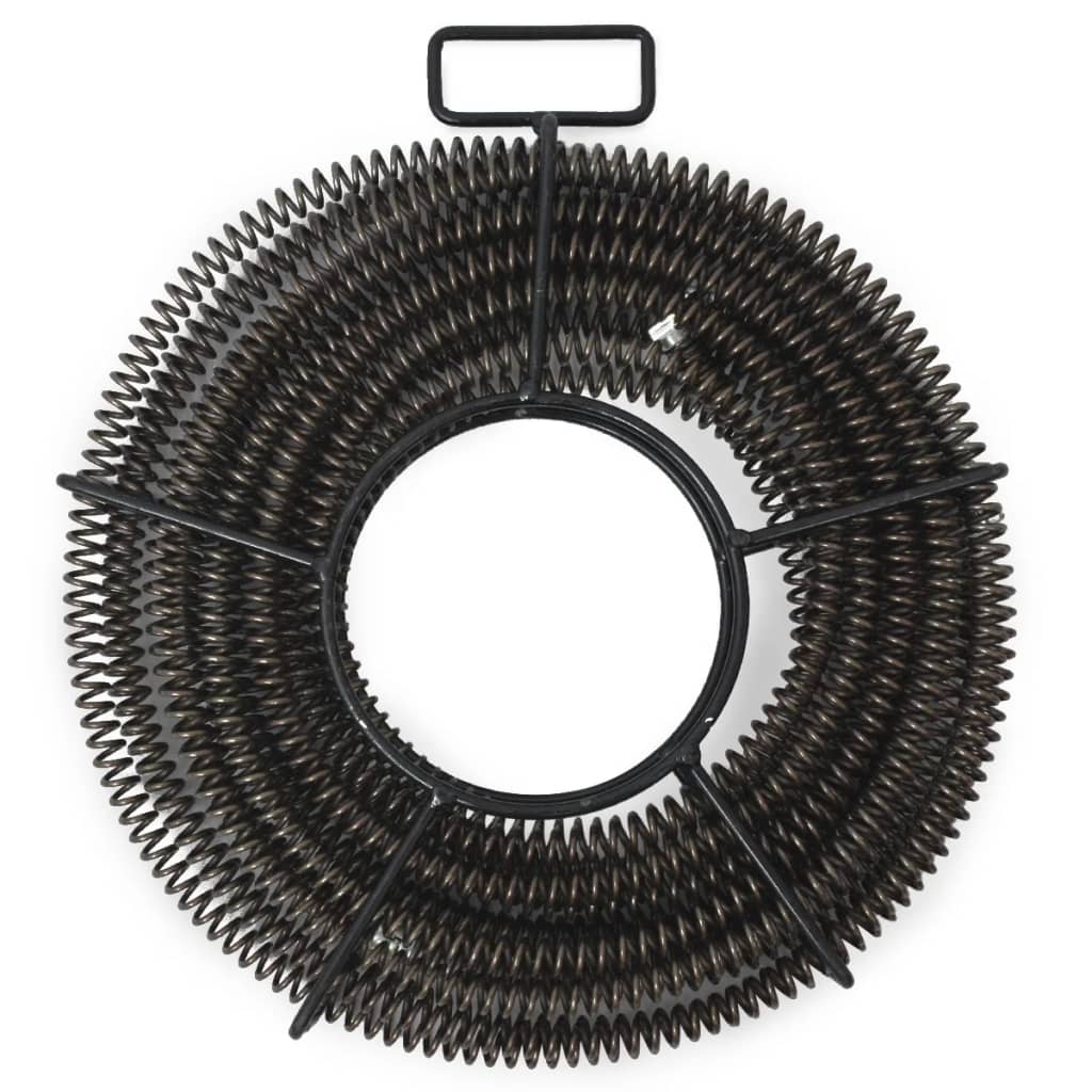 vidaXL Maszyna do czyszczenia rur, 250 W, 15 m x 16 mm 4,5 m x 9,5 mm
