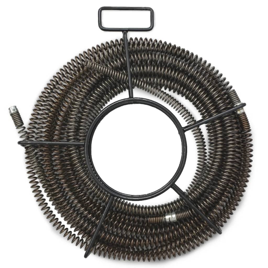 vidaXL Maszyna do czyszczenia rur, 250 W, 12,5mx16mm 4,5mx9,5mm