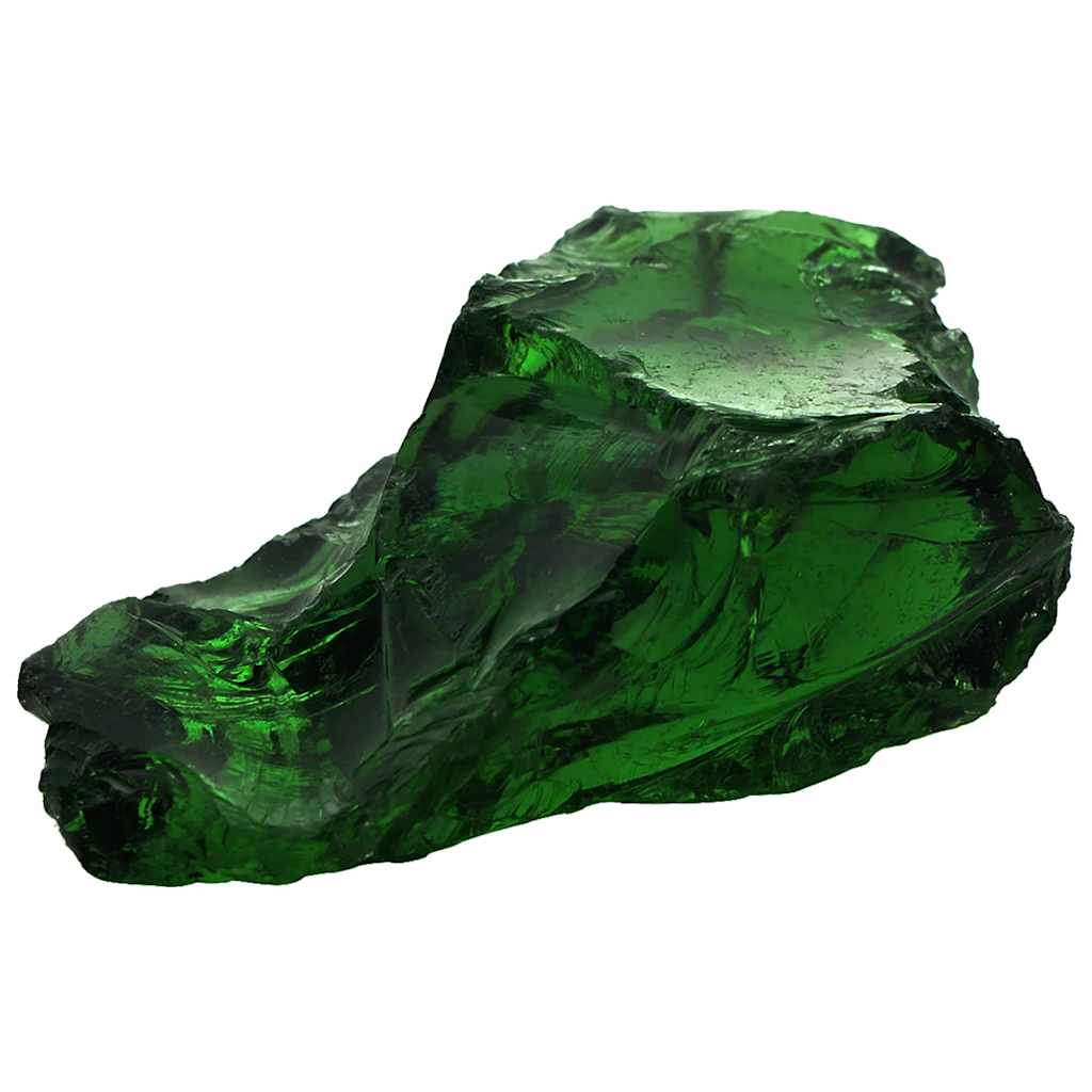 vidaXL Kamienie gabionowe 60-120 mm, 25 kg, zielone szkło
