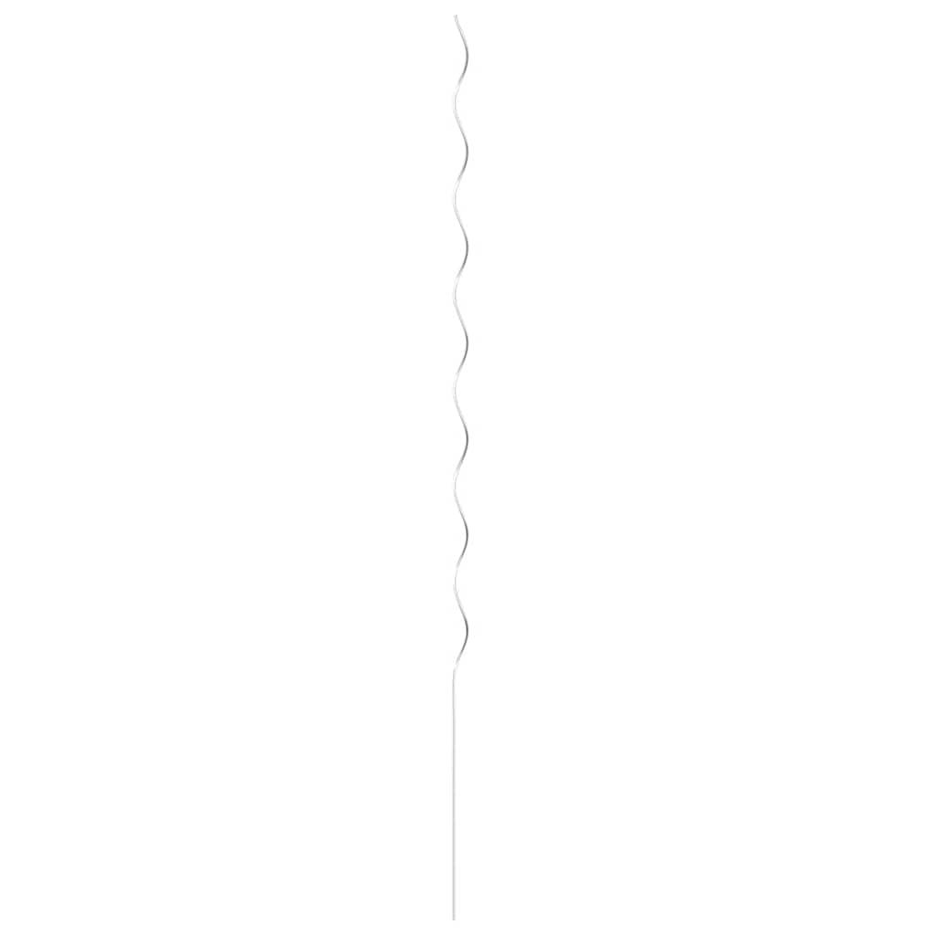 vidaXL Spiralne podpórki do roślin, 5 szt., 170 cm, stal galwanizowana