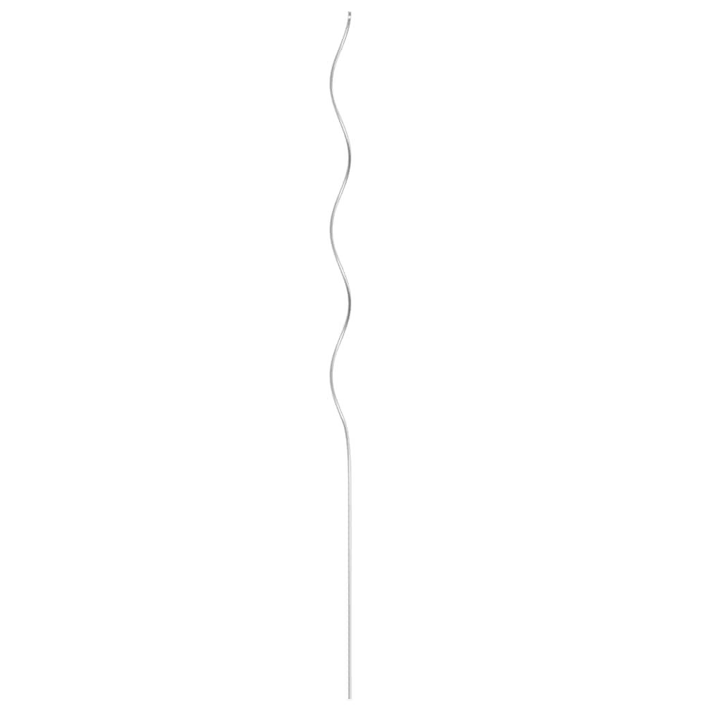 vidaXL Spiralne podpórki do roślin, 50 szt, 110 cm, stal galwanizowana