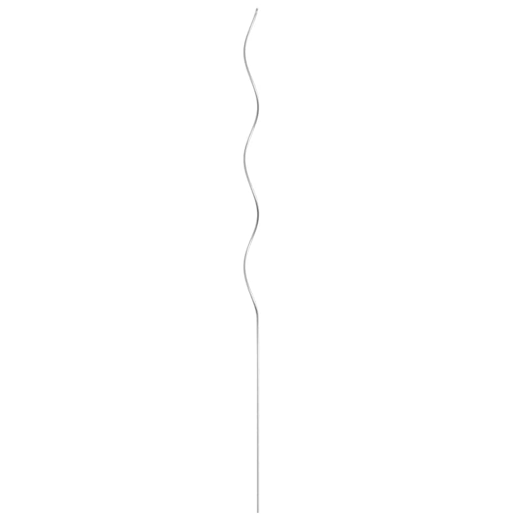 vidaXL Spiralne podpórki do roślin, 20 szt, 110 cm, stal galwanizowana