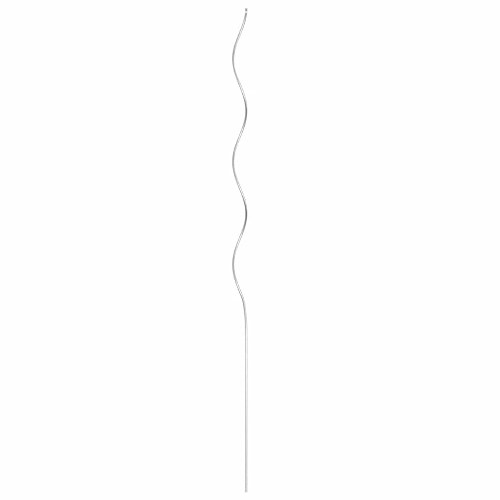 vidaXL Spiralne podpórki do roślin, 20 szt, 110 cm, stal galwanizowana
