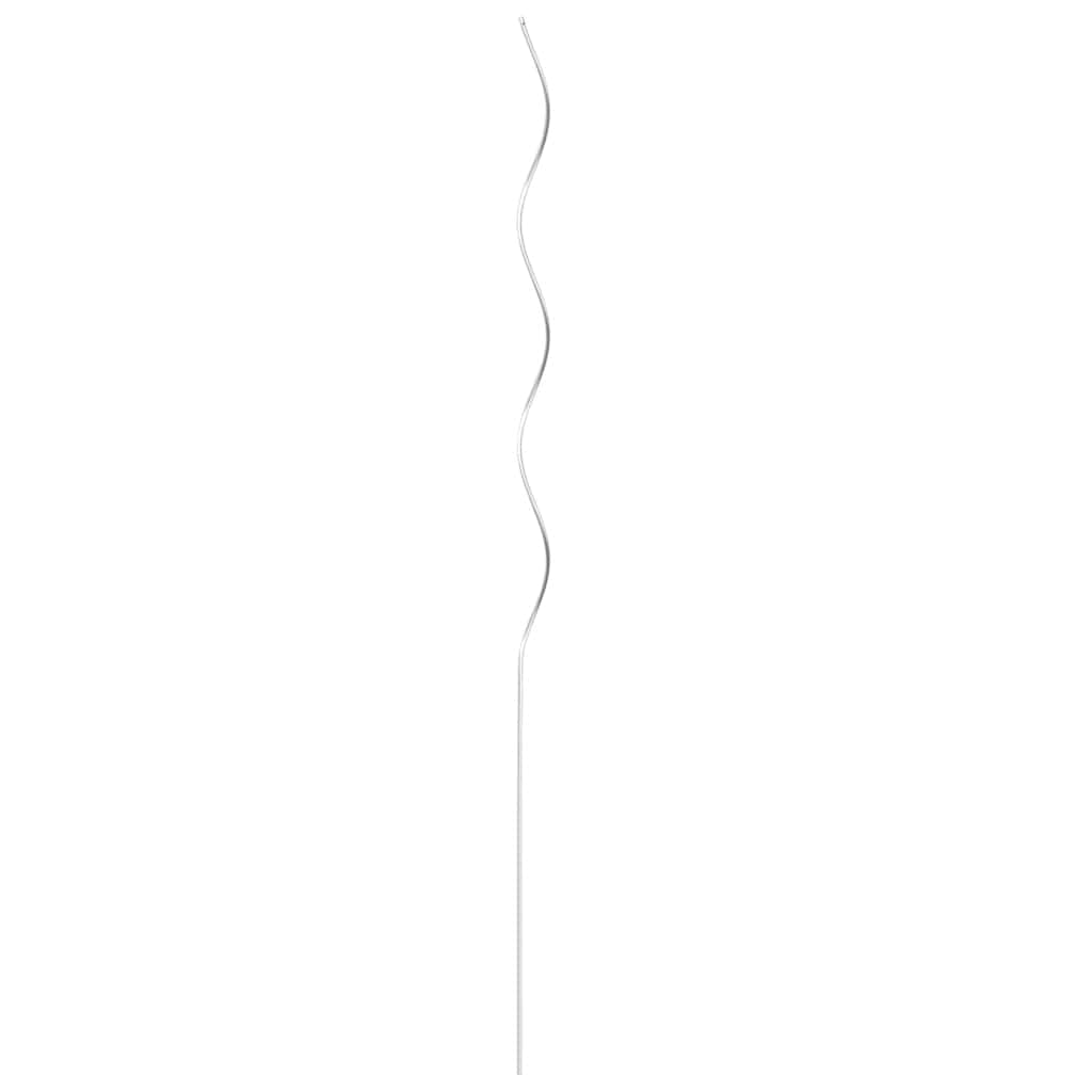 vidaXL Spiralne podpórki do roślin, 5 szt., 110 cm, stal galwanizowana