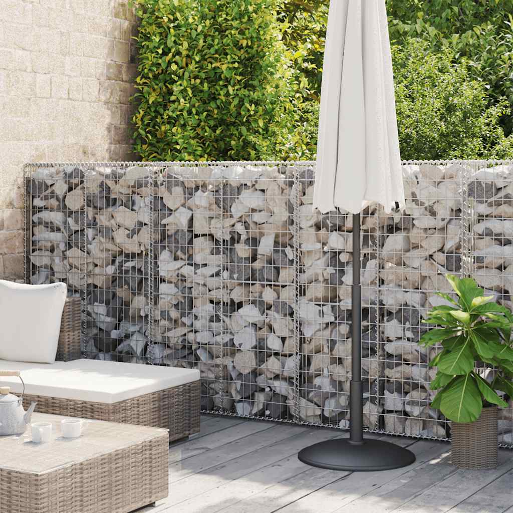 vidaXL Kosz gabionowy, galwanizowana stal, 300x30x100 cm