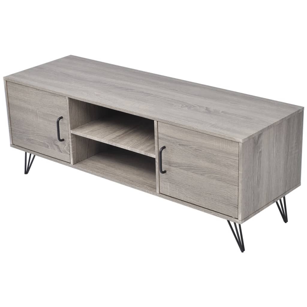 vidaXL Szafka pod telewizor, 120x40x45 cm, szara