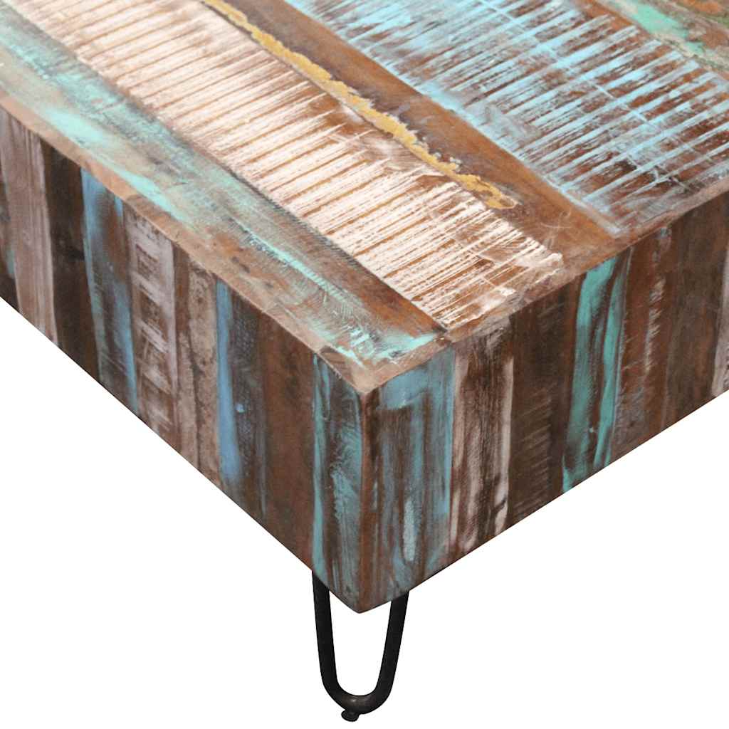vidaXL Stolik kawowy z drewna odzyskanego, 100x50x38 cm