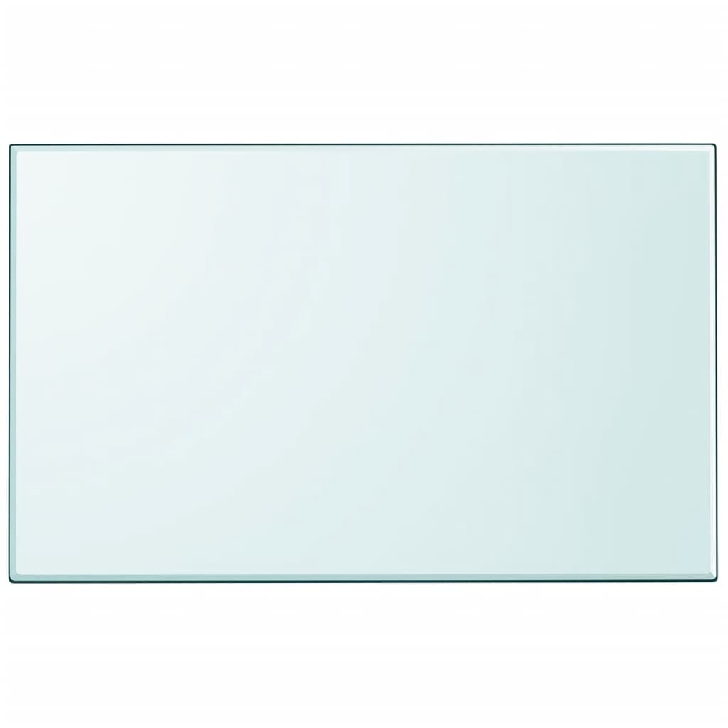 vidaXL Blat stołu szklany, prostokątny 1000x620 mm