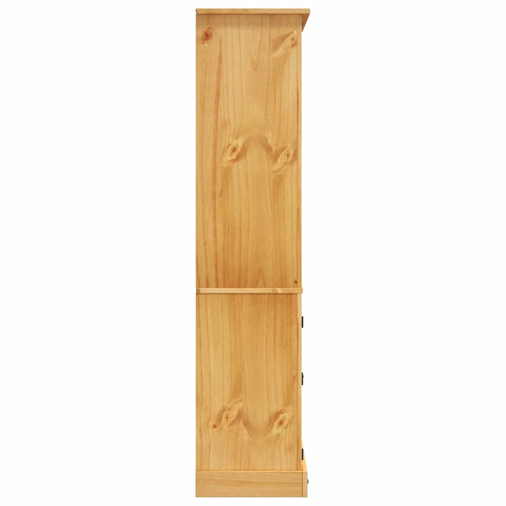 vidaXL Kredens z sosny meksykańskiej, seria Corona, 80x40x170 cm