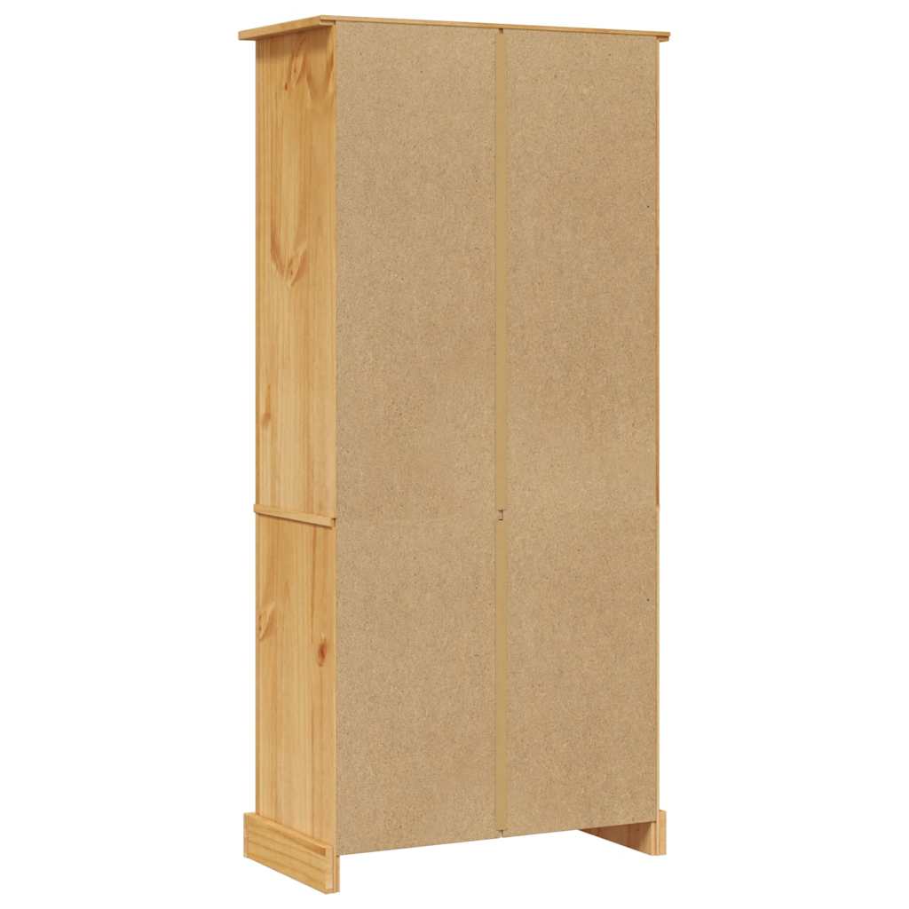 vidaXL Kredens z sosny meksykańskiej, seria Corona, 80x40x170 cm