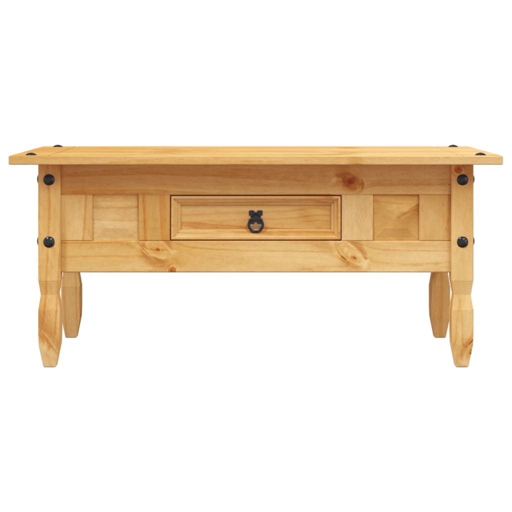 vidaXL Stolik kawowy w meksykańskim stylu Corona, sosna, 100x55x44 cm