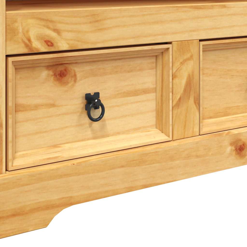 vidaXL Szafka TV w meksykańskim stylu Corona, sosna, 91x43x56 cm