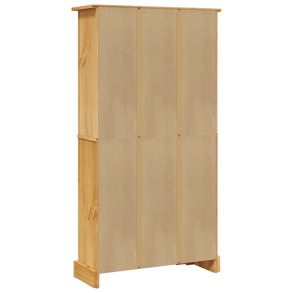 vidaXL Biblioteczka w meksykańskim stylu Corona, sosna, 80x29x150 cm