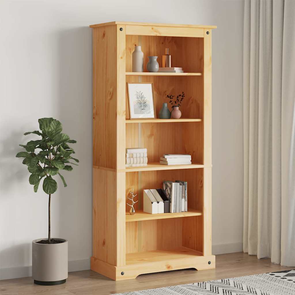 vidaXL Biblioteczka w meksykańskim stylu Corona, sosna, 80x40x170 cm