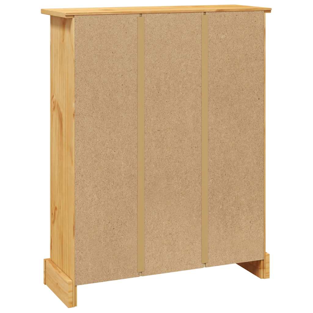 vidaXL Biblioteczka w meksykańskim stylu Corona, sosna, 80x29x100 cm
