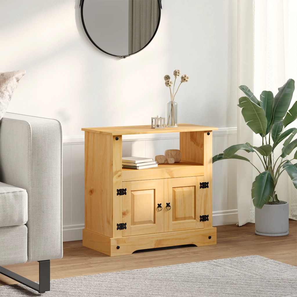 vidaXL Szafka TV w meksykańskim stylu Corona, sosna, 80x43x78 cm