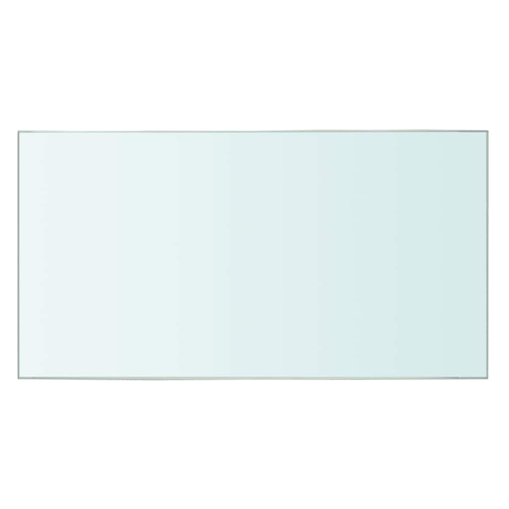 vidaXL Szklany, bezbarwny panel, 30x12 cm
