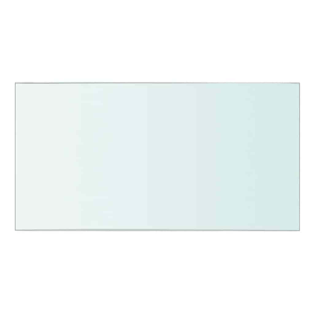 vidaXL Szklany, bezbarwny panel, 30x15 cm