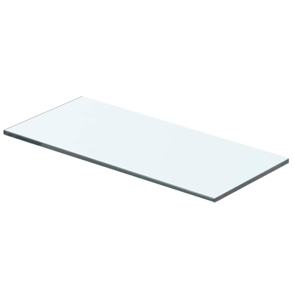 vidaXL Szklany, bezbarwny panel, 40x12 cm