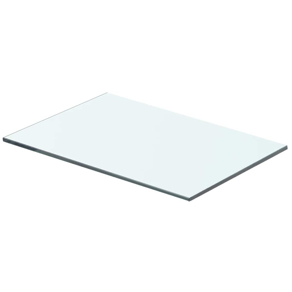 vidaXL Szklany, bezbarwny panel, 40x20 cm