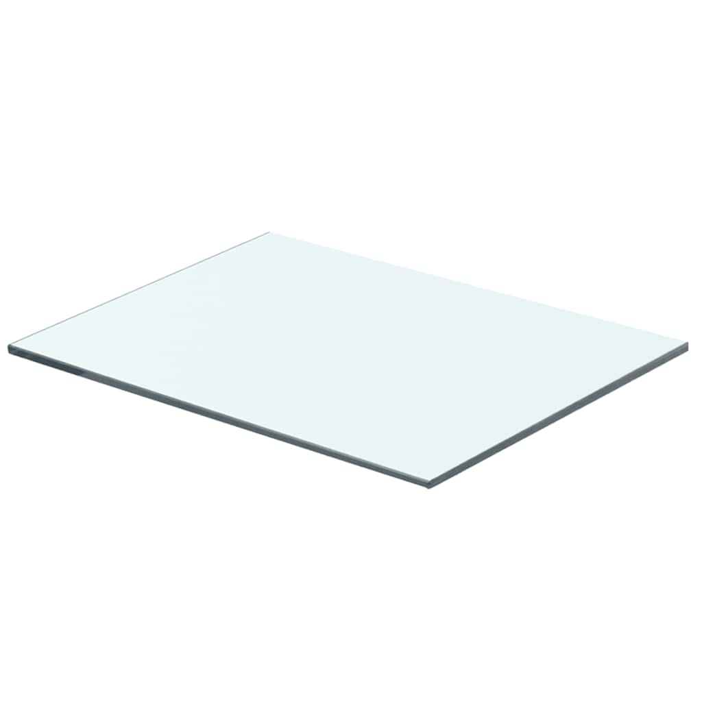 vidaXL Szklany, bezbarwny panel, 40x25 cm