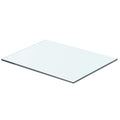 vidaXL Szklany, bezbarwny panel, 40x25 cm