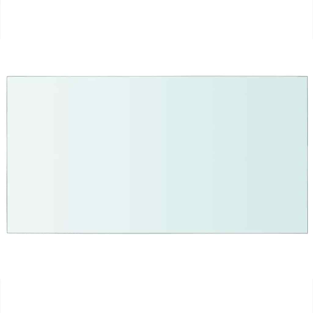 vidaXL Szklany, bezbarwny panel, 40x25 cm