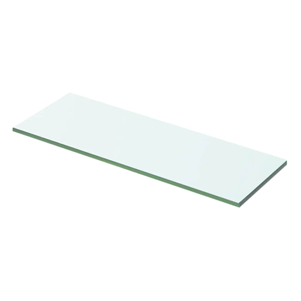 vidaXL Szklany, bezbarwny panel, 50x12 cm