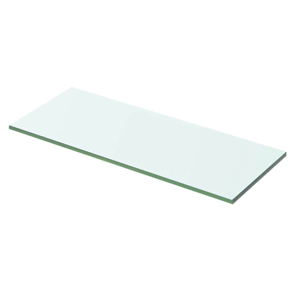 vidaXL Szklany, bezbarwny panel, 50x15 cm