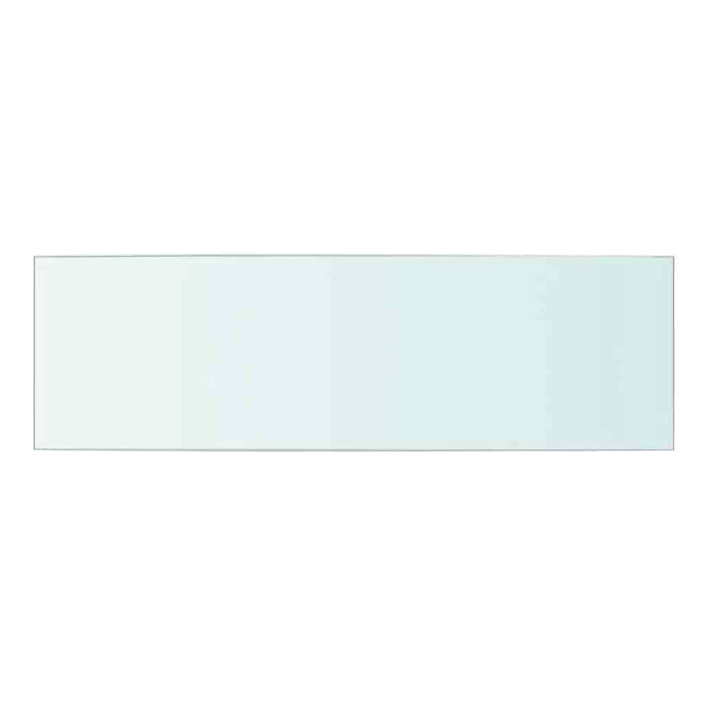 vidaXL Szklany, bezbarwny panel, 50x15 cm