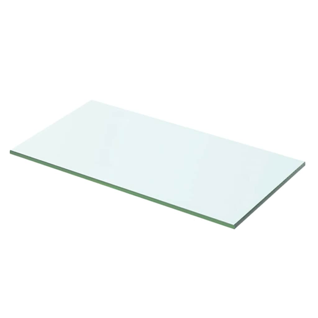 vidaXL Szklany, bezbarwny panel, 50x20 cm