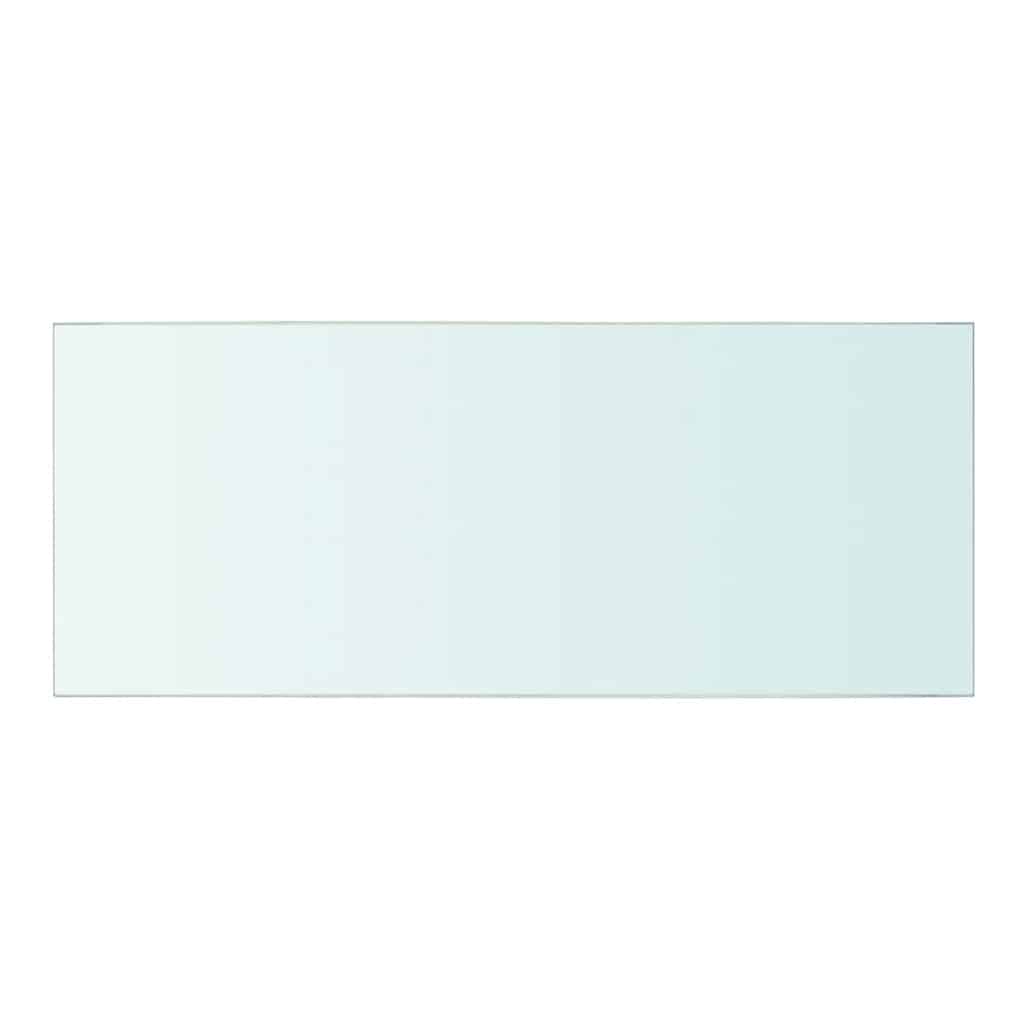 vidaXL Szklany, bezbarwny panel, 50x20 cm