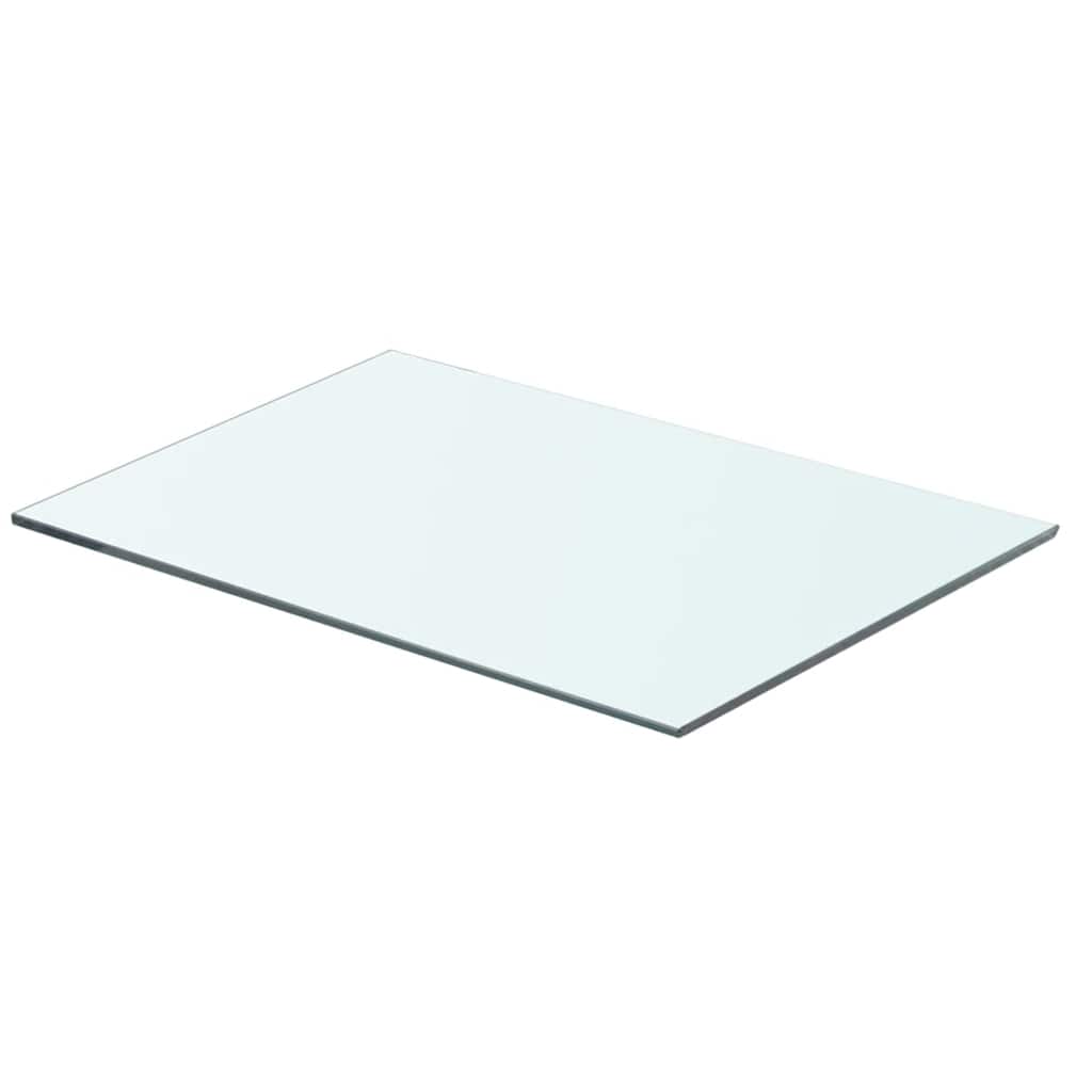 vidaXL Szklany, bezbarwny panel, 50x30 cm