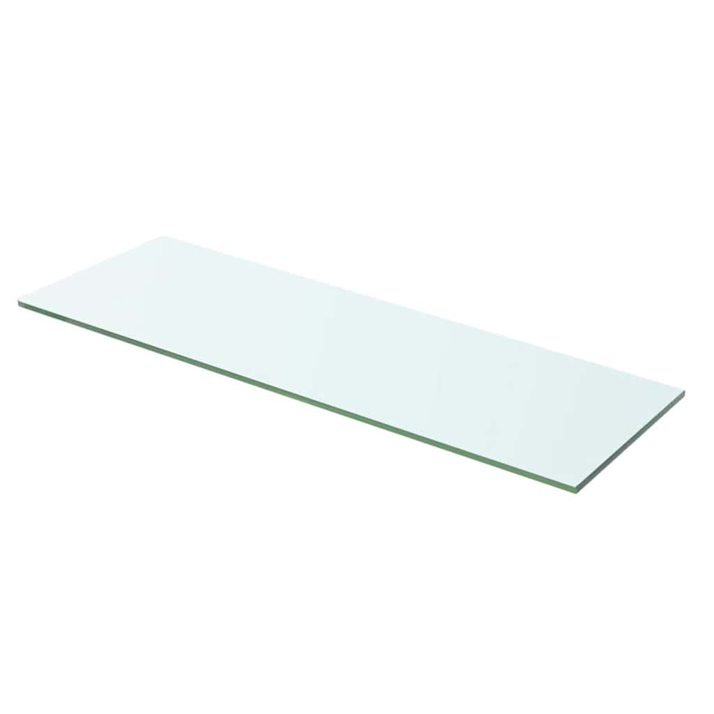 vidaXL Szklany, bezbarwny panel, 60x15 cm