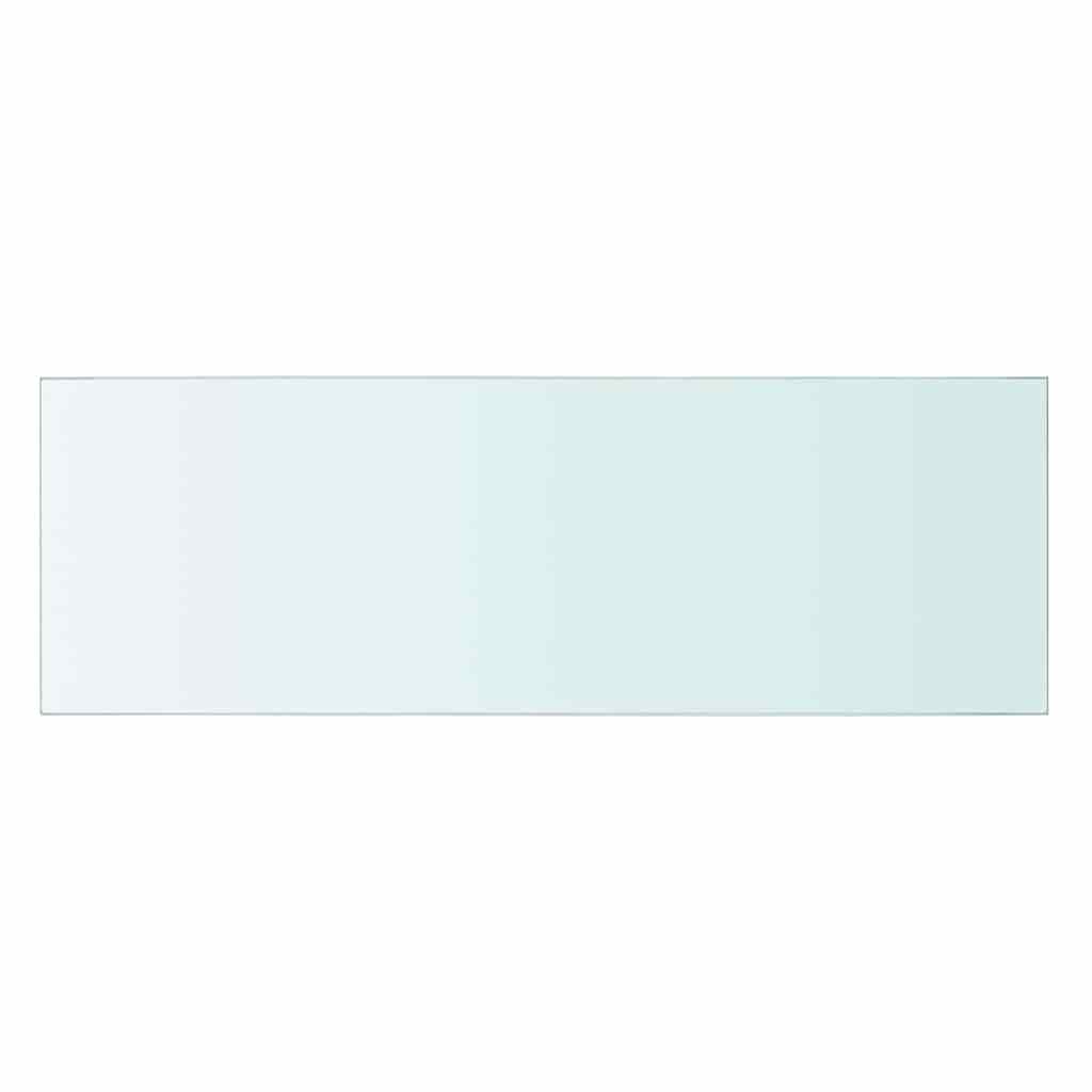vidaXL Półka szklana, bezbarwny panel, 60x20 cm