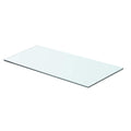 vidaXL Szklany, bezbarwny panel, 60x25 cm