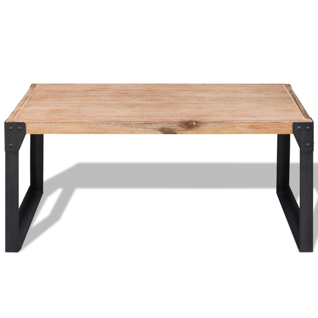 vidaXL Stolik kawowy z drewna akacjowego 100x60x45 cm