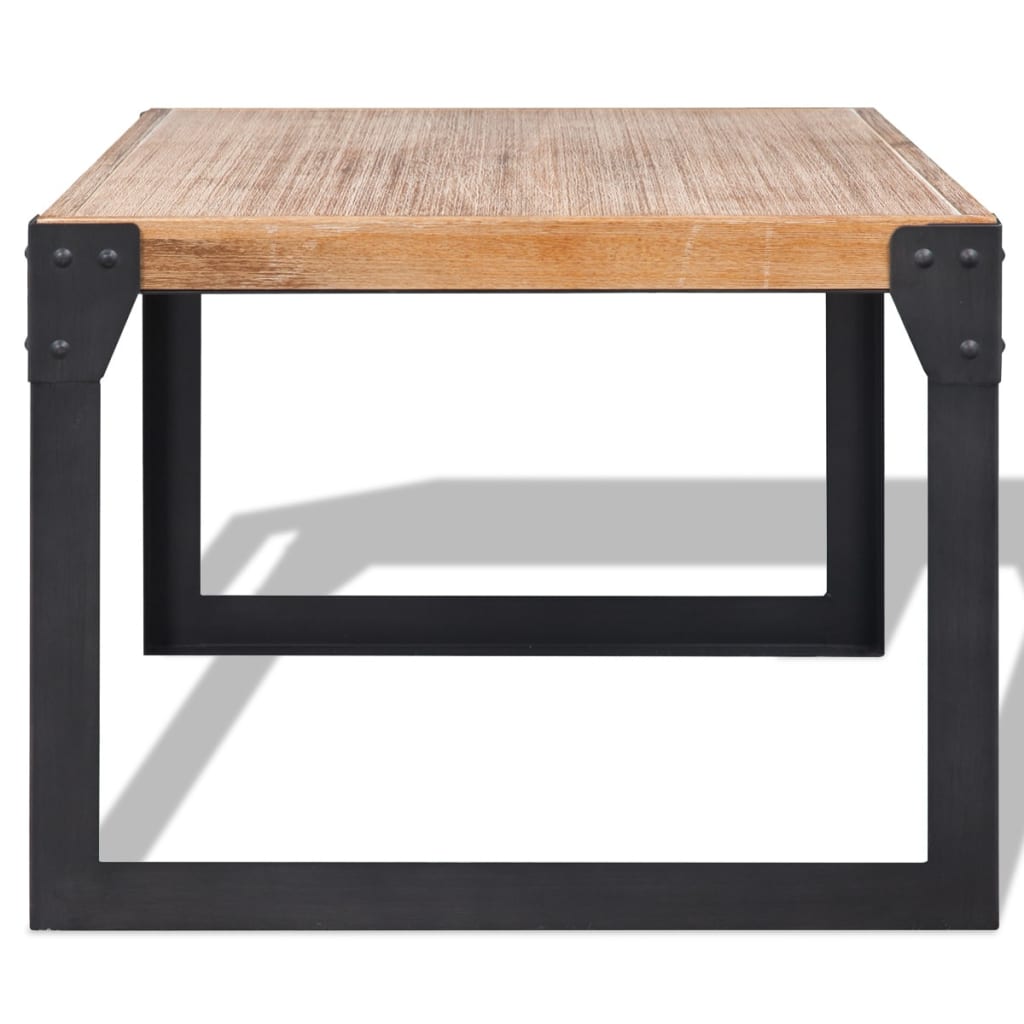 vidaXL Stolik kawowy z drewna akacjowego 100x60x45 cm