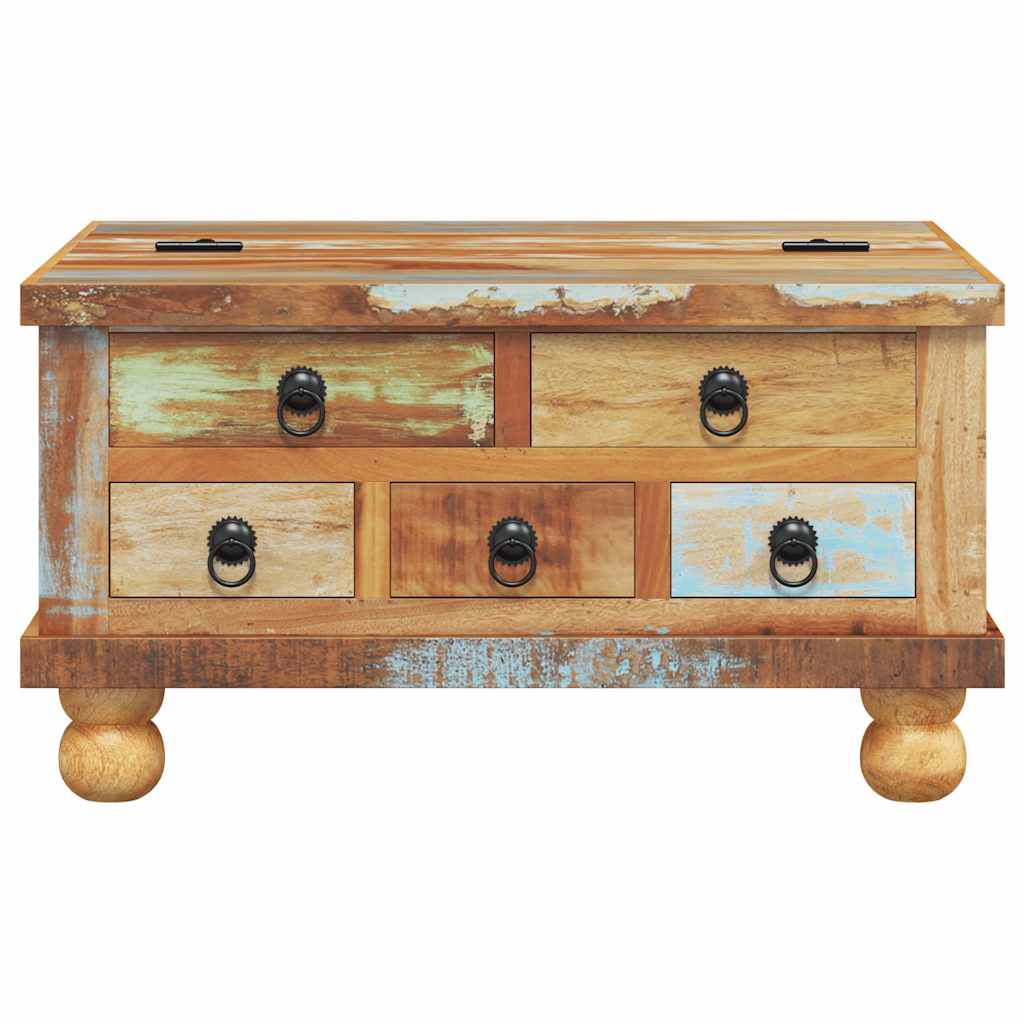 vidaXL Stolik kawowy z drewna odzyskanego, 70 x 70 x 38 cm