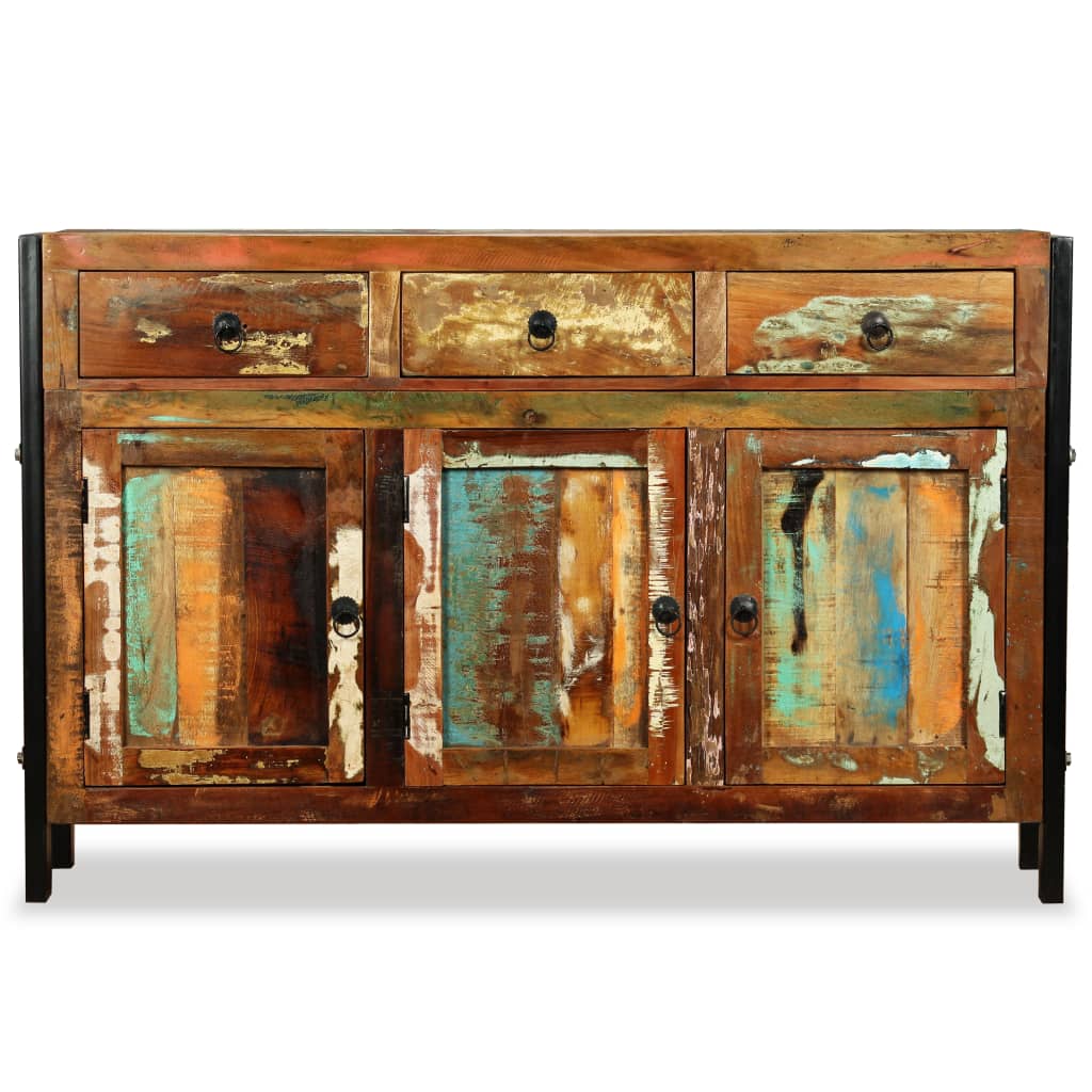 vidaXL Komoda z drewna odzyskanego, 120 x 35 x 76 cm